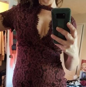 🔥HOTT LACE RED DRESS🔥